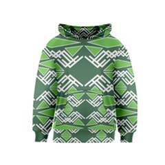 Abstract Pattern Geometric Backgrounds  Kids  Pullover Hoodie by Eskimos