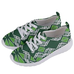 Abstract Pattern Geometric Backgrounds  Women s Lightweight Sports Shoes by Eskimos