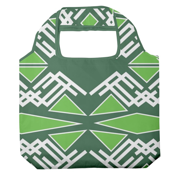 Abstract pattern geometric backgrounds  Premium Foldable Grocery Recycle Bag