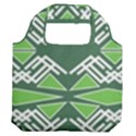 Abstract pattern geometric backgrounds  Premium Foldable Grocery Recycle Bag View2