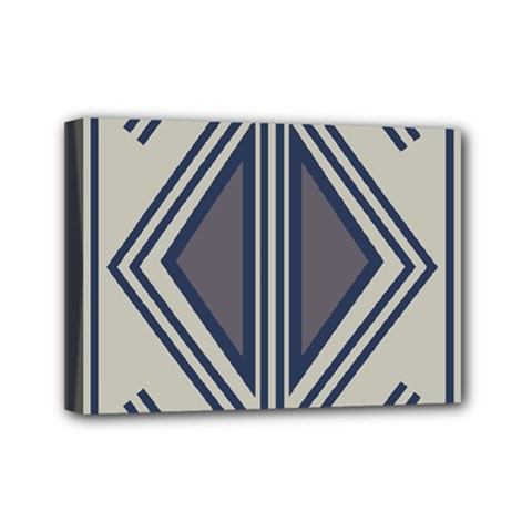 Abstract Pattern Geometric Backgrounds  Mini Canvas 7  X 5  (stretched) by Eskimos