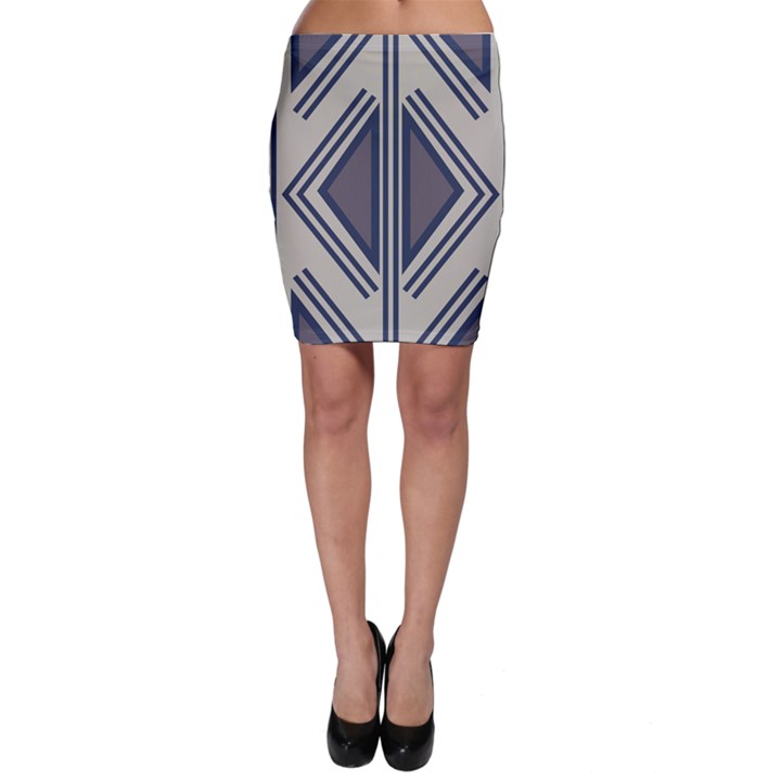 Abstract pattern geometric backgrounds  Bodycon Skirt