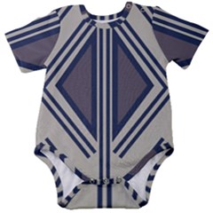 Abstract Pattern Geometric Backgrounds  Baby Short Sleeve Onesie Bodysuit