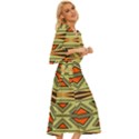 Abstract pattern geometric backgrounds Midsummer Wrap Dress View3