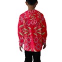 Folk flowers print Floral pattern Ethnic art Kids  Hooded Windbreaker View2