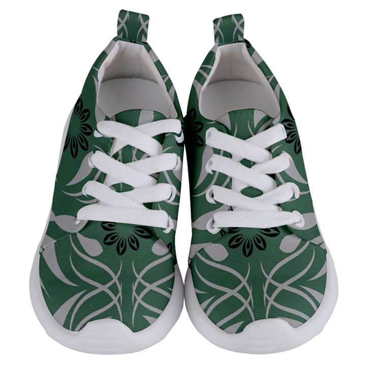 Folk flowers print Floral pattern Ethnic art Kids  Lightweight Sports Shoes