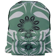 Folk Flowers Print Floral Pattern Ethnic Art Giant Full Print Backpack