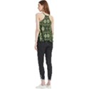 Folk flowers print Floral pattern Ethnic art Flowy Camisole Tank Top View2