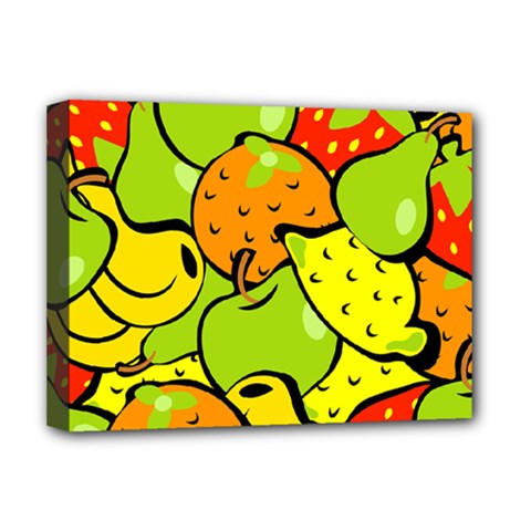 Fruit Food Wallpaper Deluxe Canvas 16  X 12  (stretched)  by Dutashop