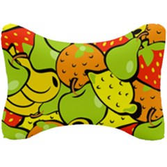 Fruit Food Wallpaper Seat Head Rest Cushion by Dutashop