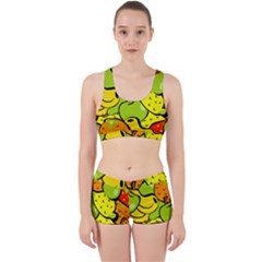 Fruit Food Wallpaper Work It Out Gym Set by Dutashop