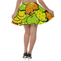 Fruit Food Wallpaper Velvet Skater Skirt View2