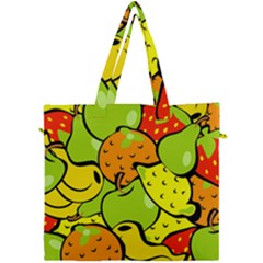 Fruit Food Wallpaper Canvas Travel Bag by Dutashop