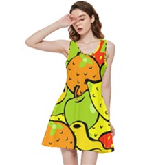 Fruit Food Wallpaper Inside Out Racerback Dress by Dutashop