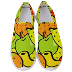 Fruit Food Wallpaper Men s Slip On Sneakers by Dutashop