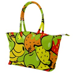 Fruit Food Wallpaper Canvas Shoulder Bag by Dutashop