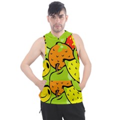 Fruit Food Wallpaper Men s Sleeveless Hoodie by Dutashop