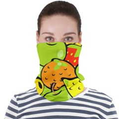 Fruit Food Wallpaper Face Seamless Bandana (adult) by Dutashop