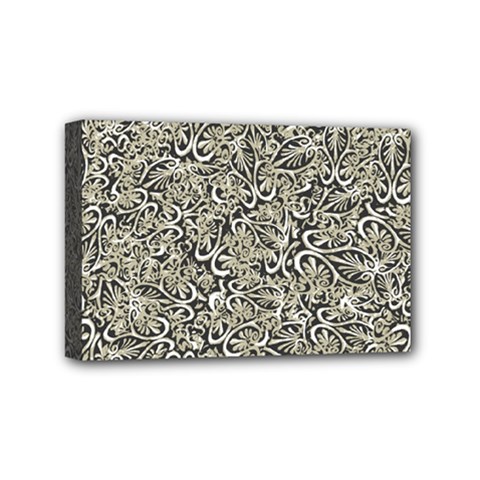 Intricate Ornate Pattern Mini Canvas 6  X 4  (stretched) by dflcprintsclothing