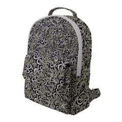 Intricate Ornate Pattern Flap Pocket Backpack (large) by dflcprintsclothing