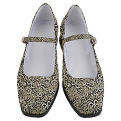 Intricate Ornate Pattern Women s Mary Jane Shoes by dflcprintsclothing