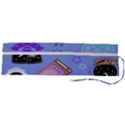 Pastel Goth Witch Blue Roll Up Canvas Pencil Holder (L) View2