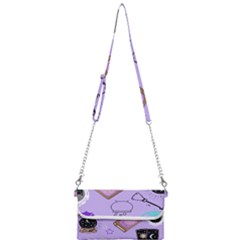 Pastel Goth Witch Purple Mini Crossbody Handbag by NerdySparkleGoth