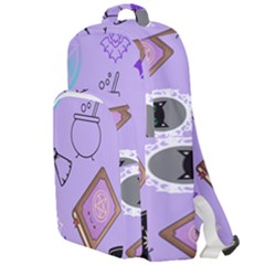 Pastel Goth Witch Purple Double Compartment Backpack by NerdySparkleGoth