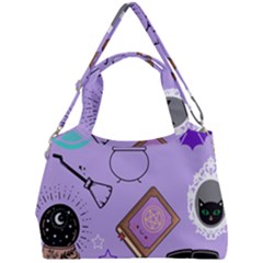 Pastel Goth Witch Purple Double Compartment Shoulder Bag by NerdySparkleGoth