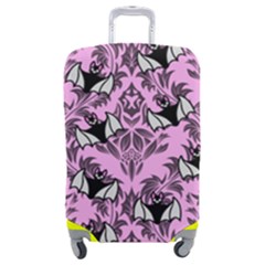 Pink Bats Luggage Cover (medium) by NerdySparkleGoth