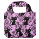 Pink Cats Premium Foldable Grocery Recycle Bag View1