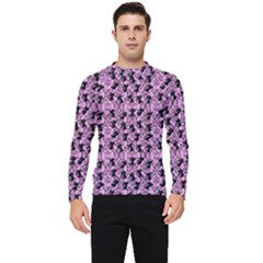 Pink Cat Men s Long Sleeve Rash Guard by NerdySparkleGoth