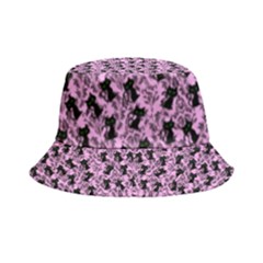 Pink Cat Inside Out Bucket Hat by NerdySparkleGoth