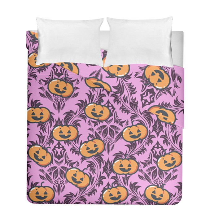 Pink Jacks Duvet Cover Double Side (Full/ Double Size)