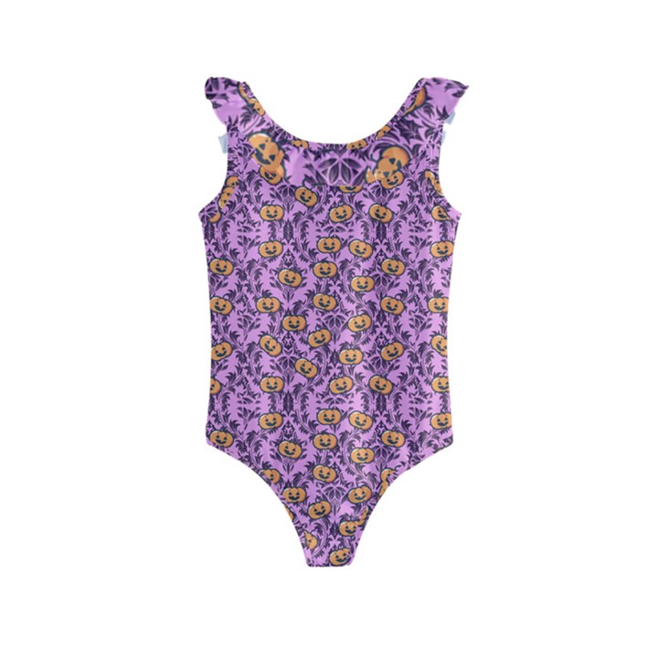 Pink Jack Kids  Frill Swimsuit