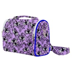 Purple Bats Satchel Shoulder Bag by NerdySparkleGoth