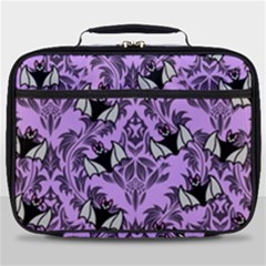 Purple Bats Full Print Lunch Bag by NerdySparkleGoth