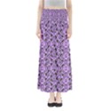 Purple Bats Full Length Maxi Skirt View1