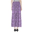 Purple Bats Full Length Maxi Skirt View2