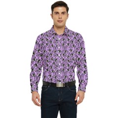 Purple Bats Men s Long Sleeve  Shirt by NerdySparkleGoth