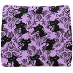 Purple Cats Seat Cushion by NerdySparkleGoth