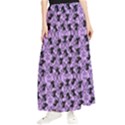 Purple Cat Maxi Chiffon Skirt View1