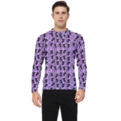 Purple Cat Men s Long Sleeve Rash Guard by NerdySparkleGoth