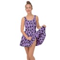 Purple Cat Inside Out Casual Dress View3