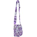 Purple Ghosts Shoulder Strap Belt Bag View1