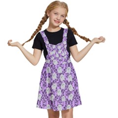 Purple Ghost Kids  Apron Dress by NerdySparkleGoth