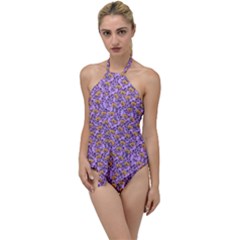 Purple Jack Go With The Flow One Piece Swimsuit by NerdySparkleGoth