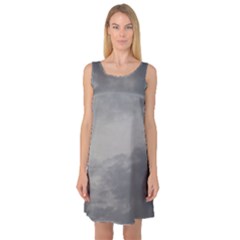 Storm Clouds Collection Sleeveless Satin Nightdress by HoneySuckleDesign