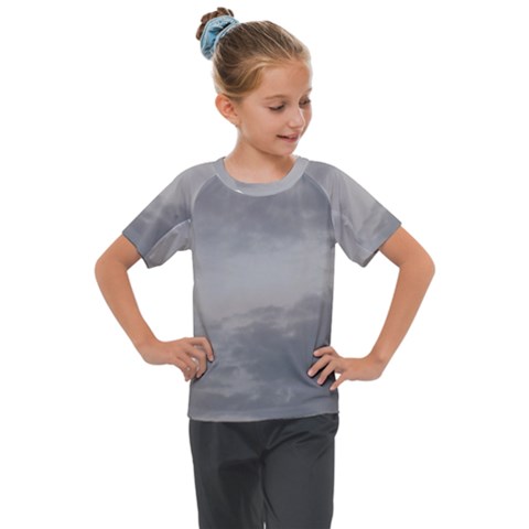 Storm Clouds Collection Kids  Mesh Piece Tee by HoneySuckleDesign