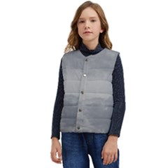 Storm Clouds Collection Kid s Short Button Up Puffer Vest	